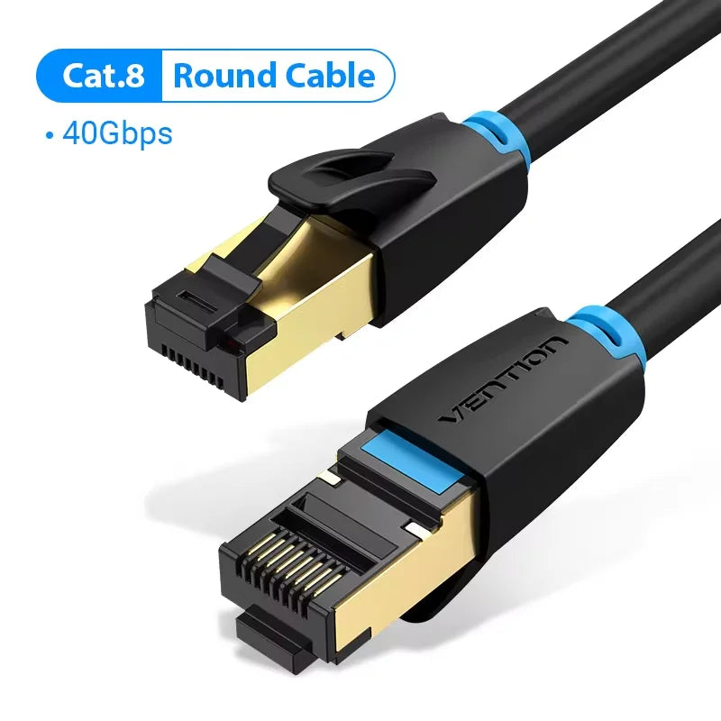 High-Speed Vention Cat8 Ethernet Cable 40Gbps - Smarsty