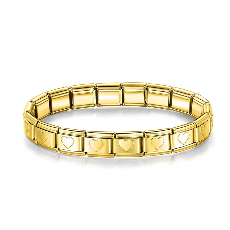 Hapiship Stainless Steel Charm Bracelet Women - Smarsty