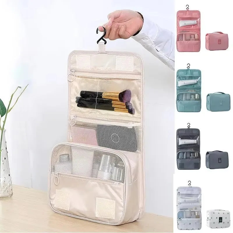 Multifunctional Travel Makeup Bag with Large Capacity - Smarsty