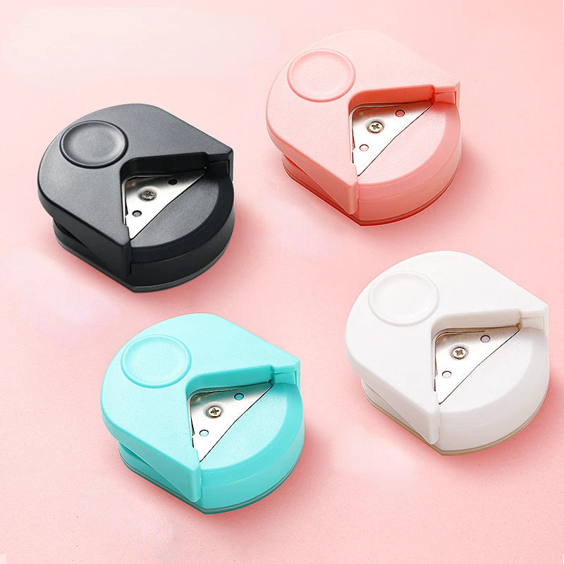 circle cutter button maker Corner round machine corner punching portable paper cutter card photo cutting - Smarsty