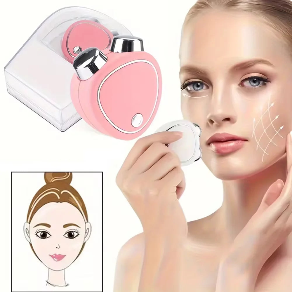 Portable Mini Facial Massager for Firming Skin - Smarsty