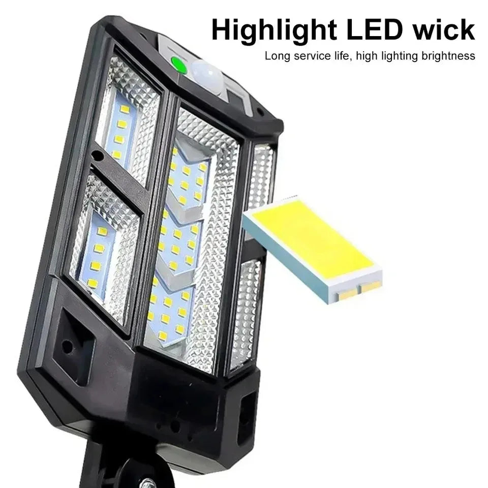 15000LM Solar Motion Sensor Light for Outdoor Use - Smarsty