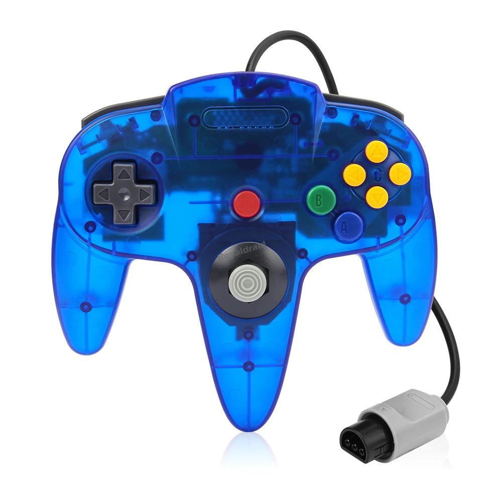 N64 Classic Wired Gamepad Controller With 8 Color Options - Smarsty