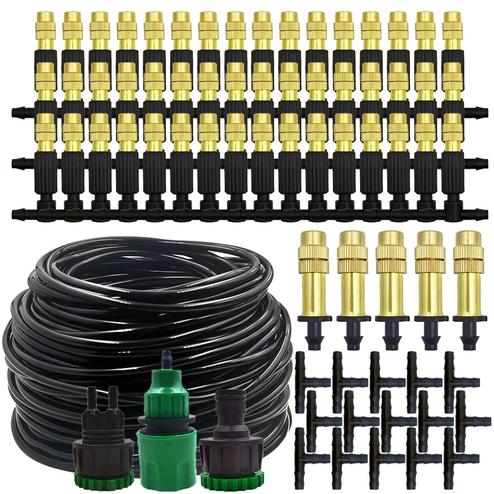 Outdoor Misting Cooling System for Garden Irrigation - Smarsty