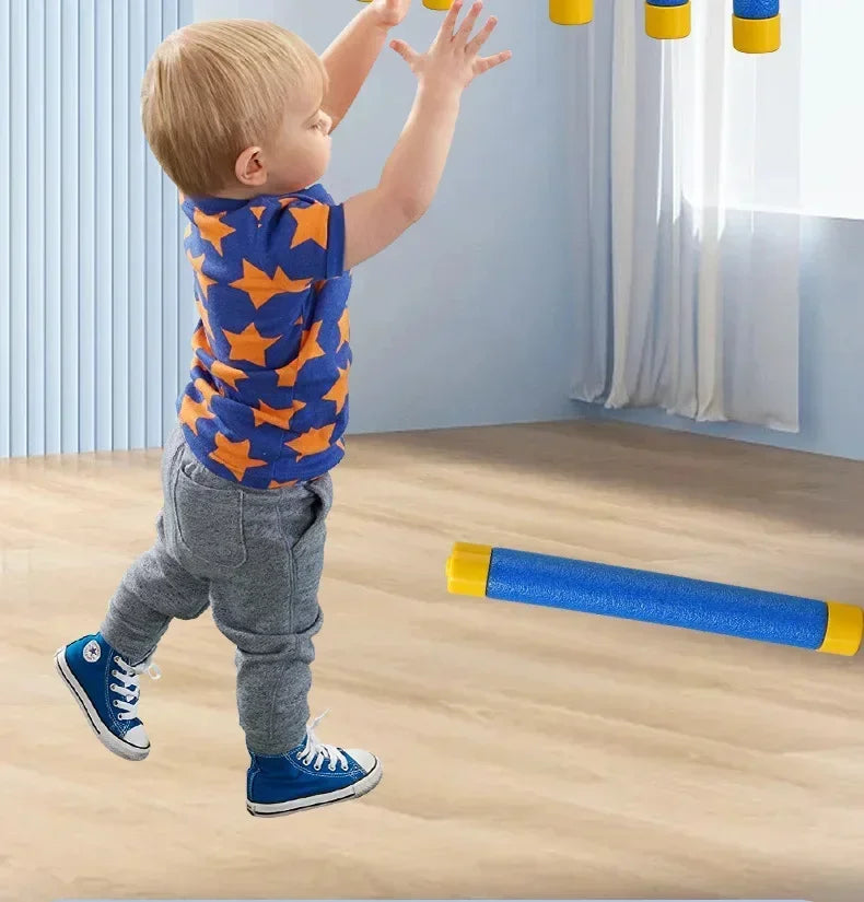 Challenge Falling Sticks Game Kids Stick Catching Toy Training Reaction Ability Educational Parent-Child Interactive Toy Sports - Smarsty