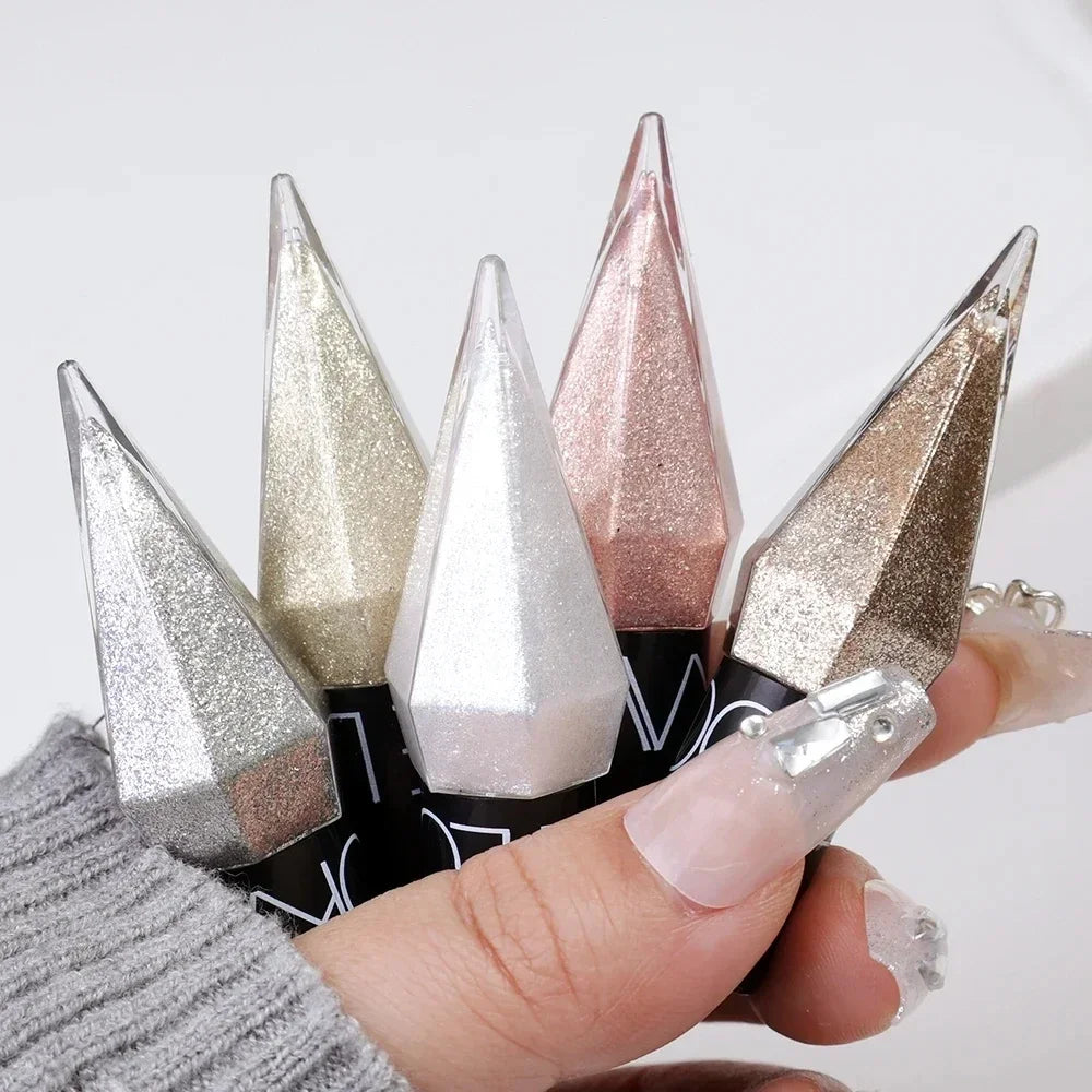 Waterproof Glitter Eyeliner Long Lasting Rose Gold Shine - Smarsty