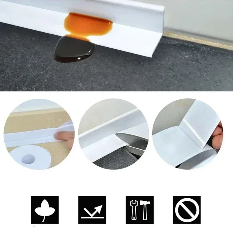 Waterproof Adhesive Sealing Tape for Bathrooms and Kitchens - Smarsty