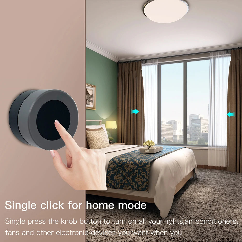 MOES ZigBee Smart Knob Switch Wireless Scene Controller - Smarsty