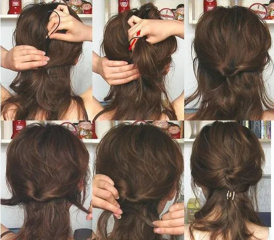 Easy Donut Bun Curler Hair Scrunchie Effortless Volume - Smarsty