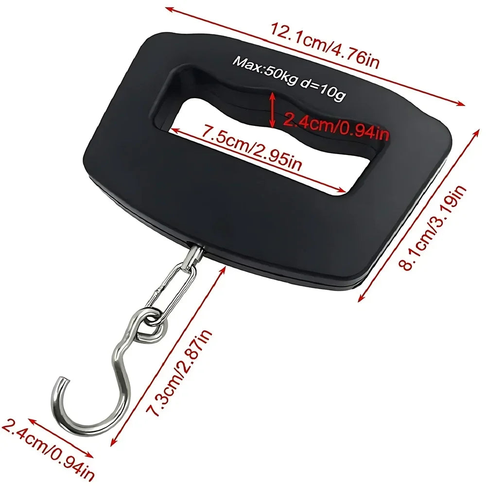 Digital Luggage Scale with Backlit Display for Travel - Smarsty