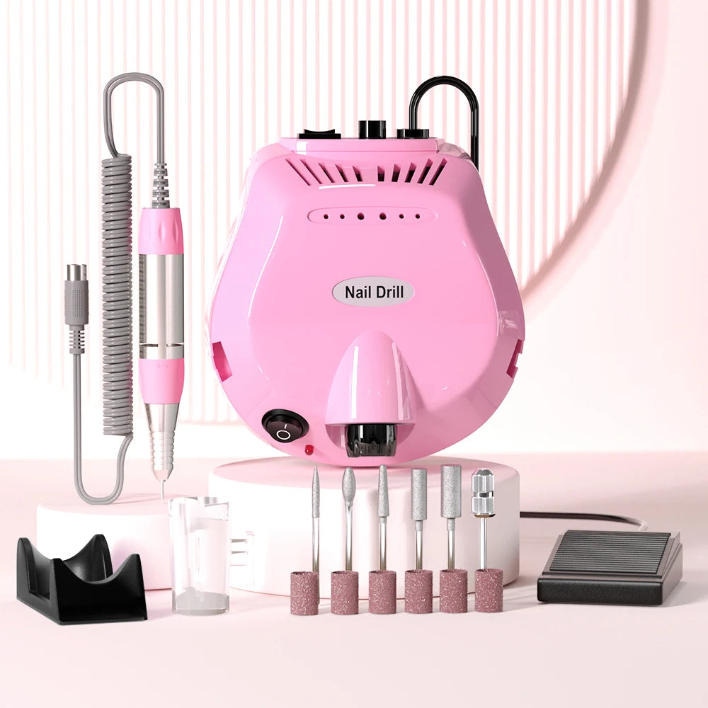 High-Speed Electric Nail Drill Machine Kit - Smarsty