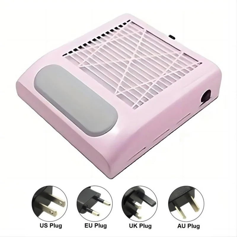 80W Nail Dust Collector Powerful Vacuum for Salon - Smarsty