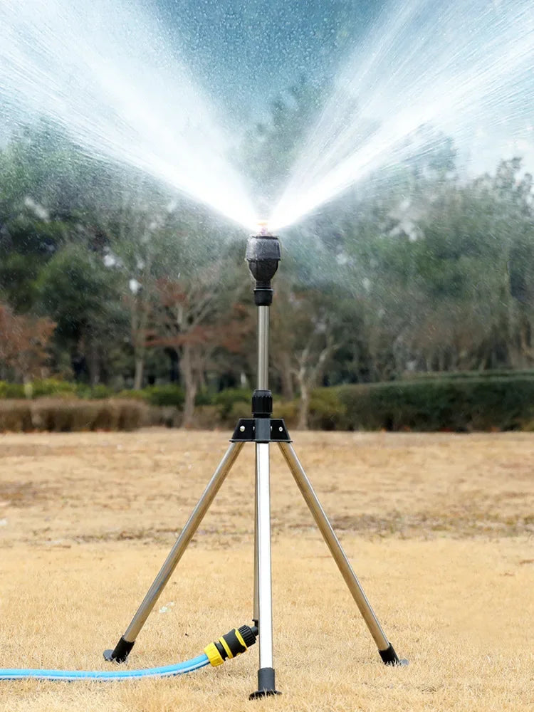Adjustable Stainless Steel Garden Sprinkler Tripod System - Smarsty
