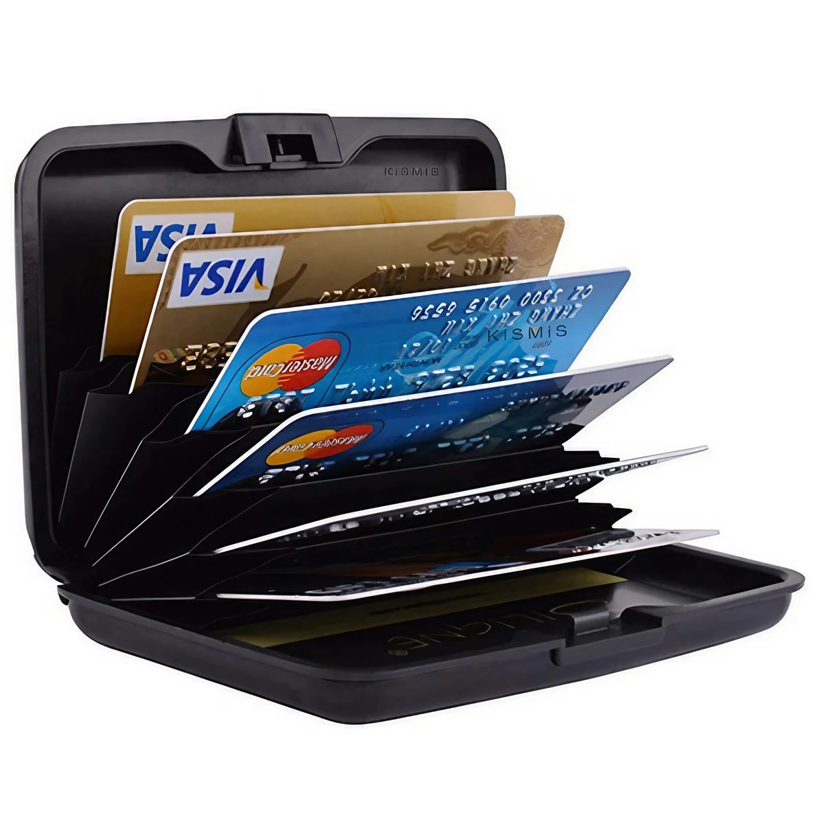 KISMIS RFID Metal Wallet and Business ID Credit Card Women Men Business ID Credit Card,Protector Wallet Card Holder Package Box