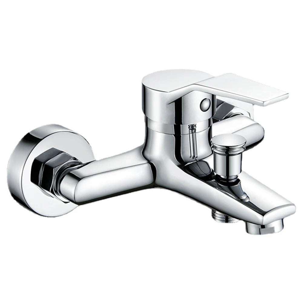 Zinc Alloy Wall Mounted Faucet with Dual Spout - Smarsty