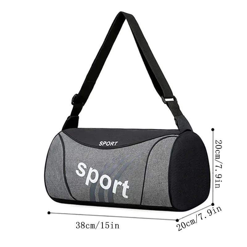 Unisex Gym Bag With Crossbody Strap For Travel And Yoga - Smarsty