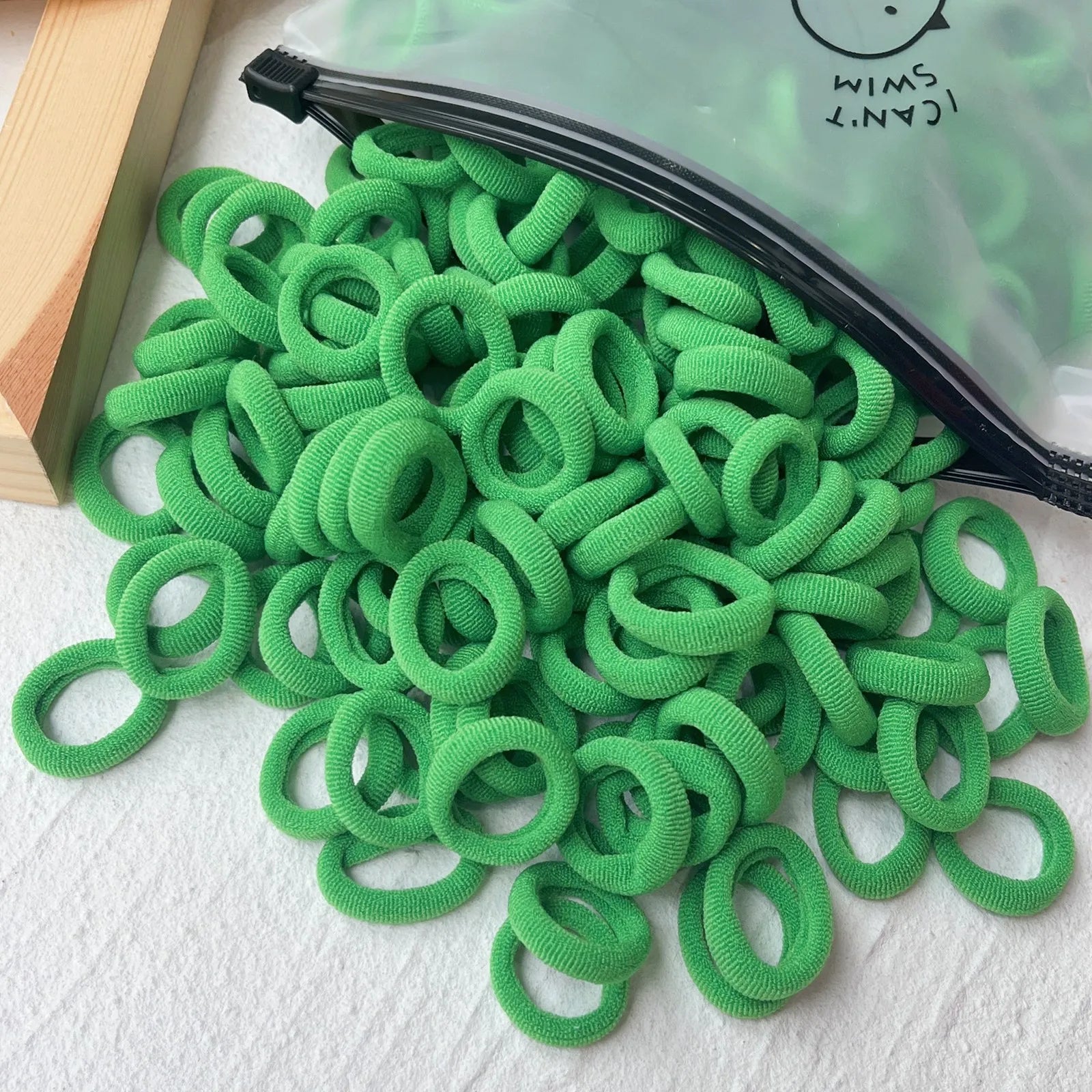 Kids Colorful Elastic Hair Bands Soft Non Slip Scrunchies - Smarsty