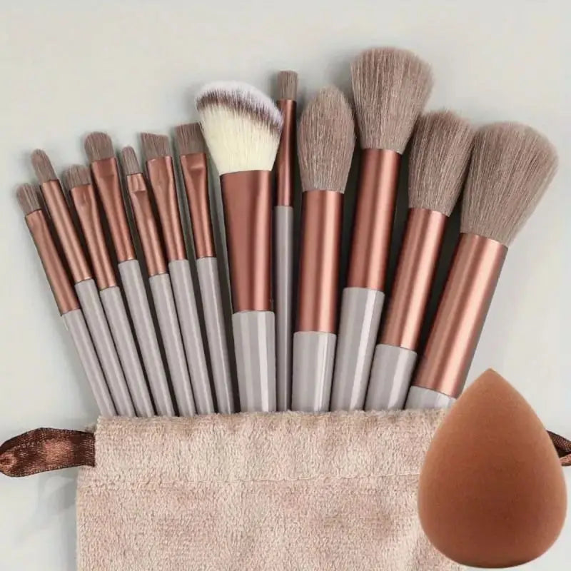 Professional Soft Fluffy Makeup Brush Set for Flawless Application - Smarsty
