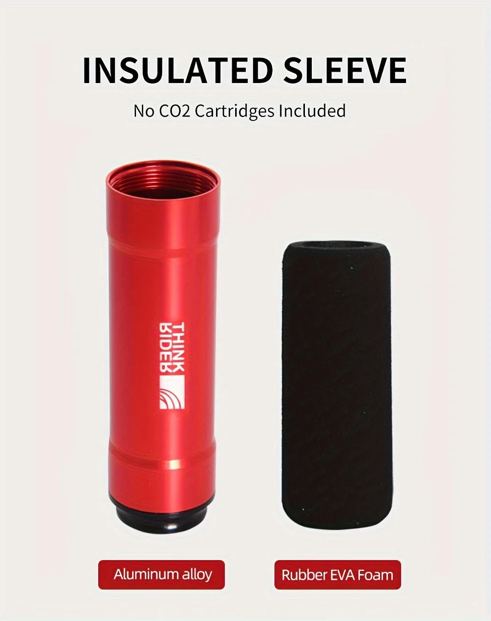 ThinkRider CO2 Pump For Bicycle Schrader Presta Adapter Bike Pump Inflator Aluminum Tire Tube Mini size MTB Bicycle Pumps CO2 Ca