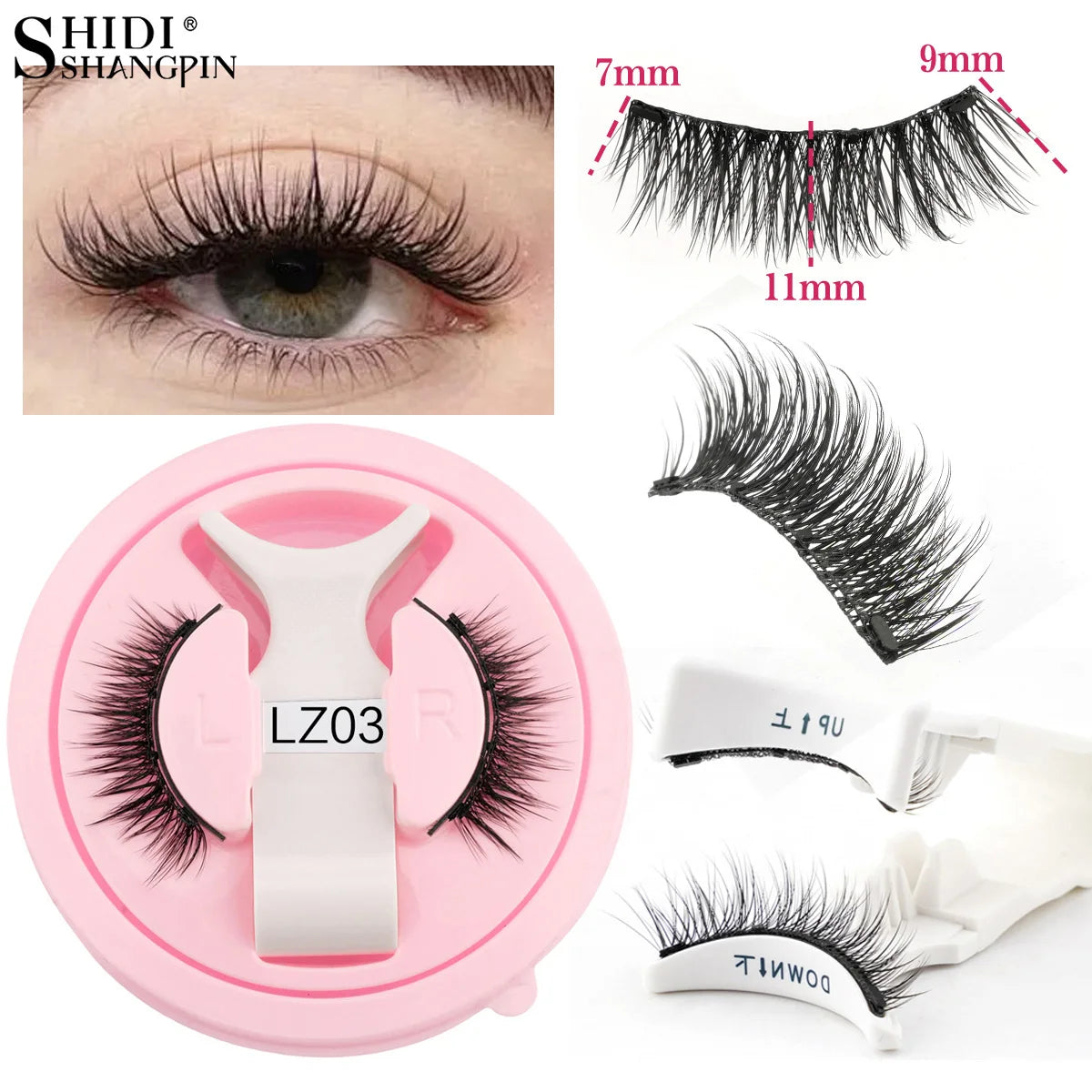 Magnetic Eyelashes Set for Effortless Stunning Looks - Smarsty