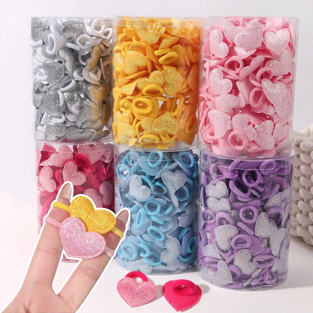 Kids Plush Ball Hair Bands Soft Comfortable Scrunchies - Smarsty