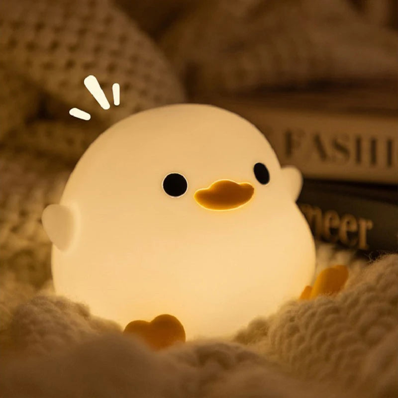 Soft Light Doudou Duck Night Light for Kids - Smarsty