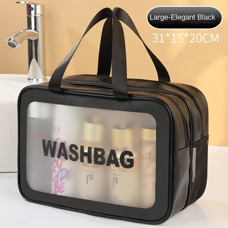 Portable Dry Wet Separation Toiletry Bag With Double Layer - Smarsty