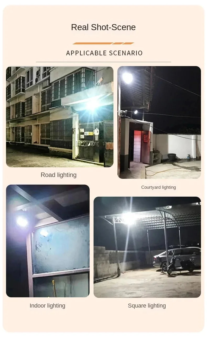 Solar Flood Lights with Remote Control and Adjustable Angle - Smarsty