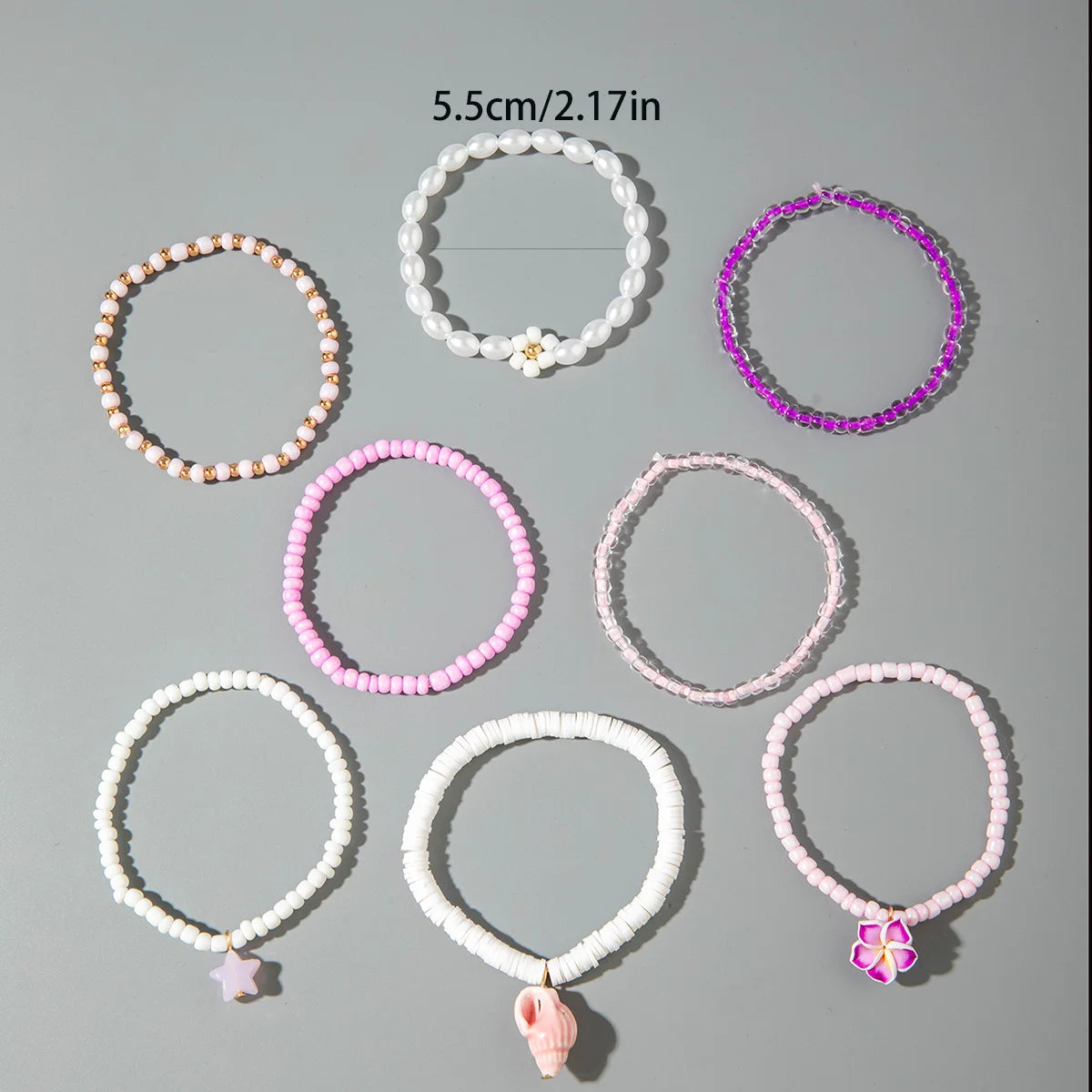 Bohemian Imitation Pearl Bracelets Set for Women - Smarsty