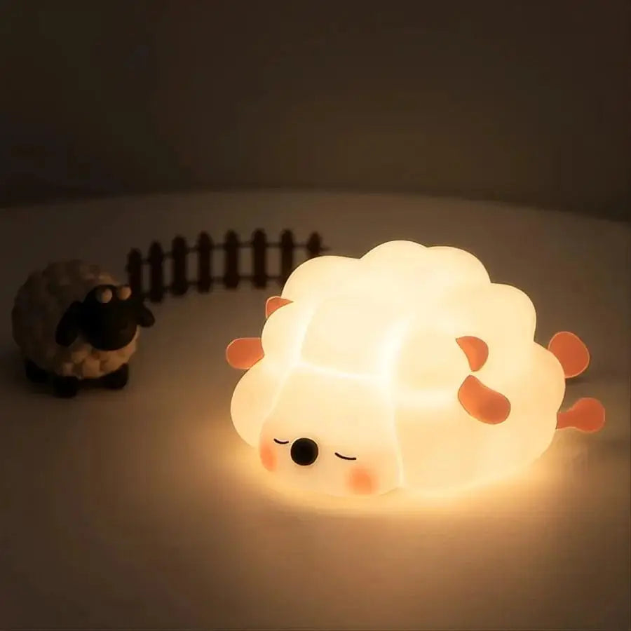 Cute Silicone Rabbit LED Night Light for Kids - Smarsty