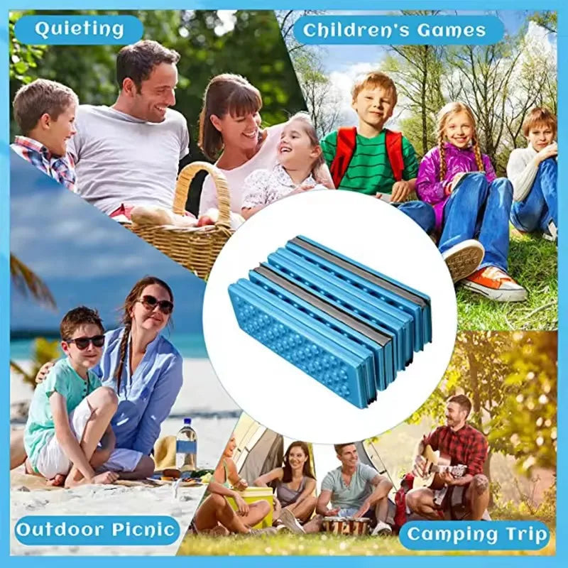 Waterproof Camping Foam Pad Portable Seat for Picnic Hiking Backpacking Mountaineering Trekking Stadium Bleachers Outdoor Activi by Smarsty