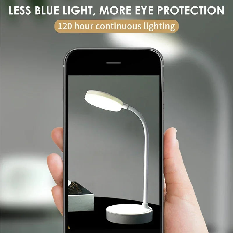 Flexible LED Desk Lamp with 3-Level Dimmer for Eye Care - Smarsty