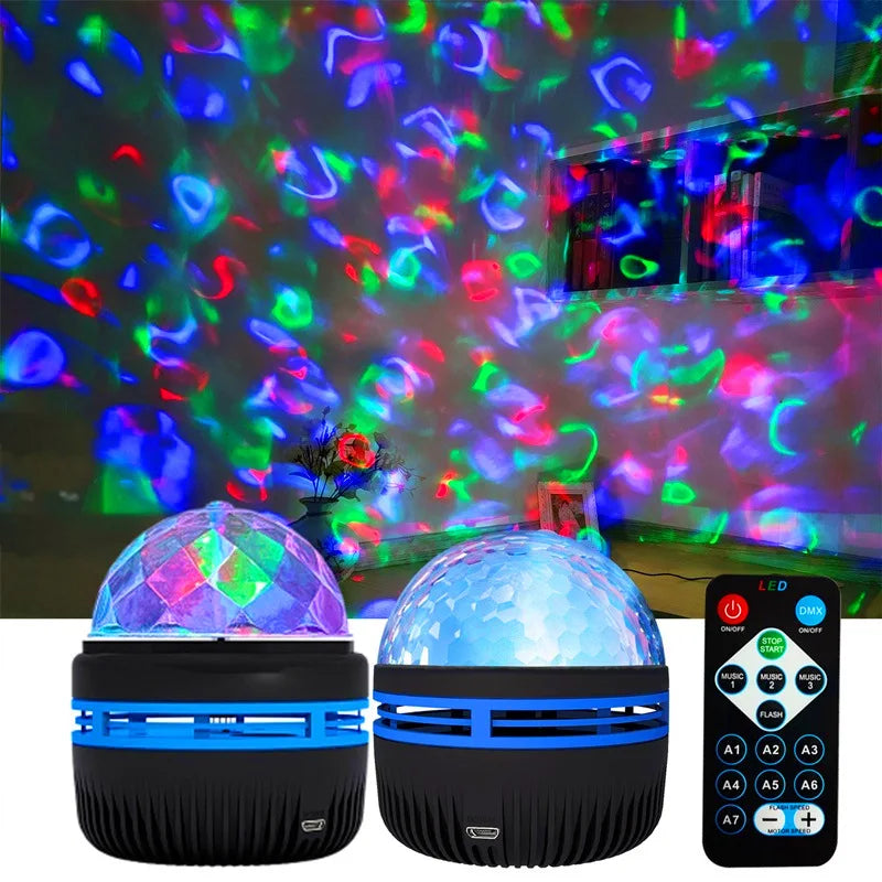 USB LED Starry Sky Projector Night Light with Remote - Smarsty