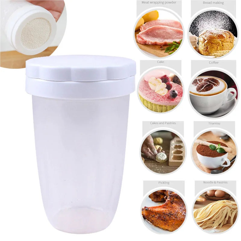 Powder Sugar Shaker Duster for Effortless Baking - Smarsty