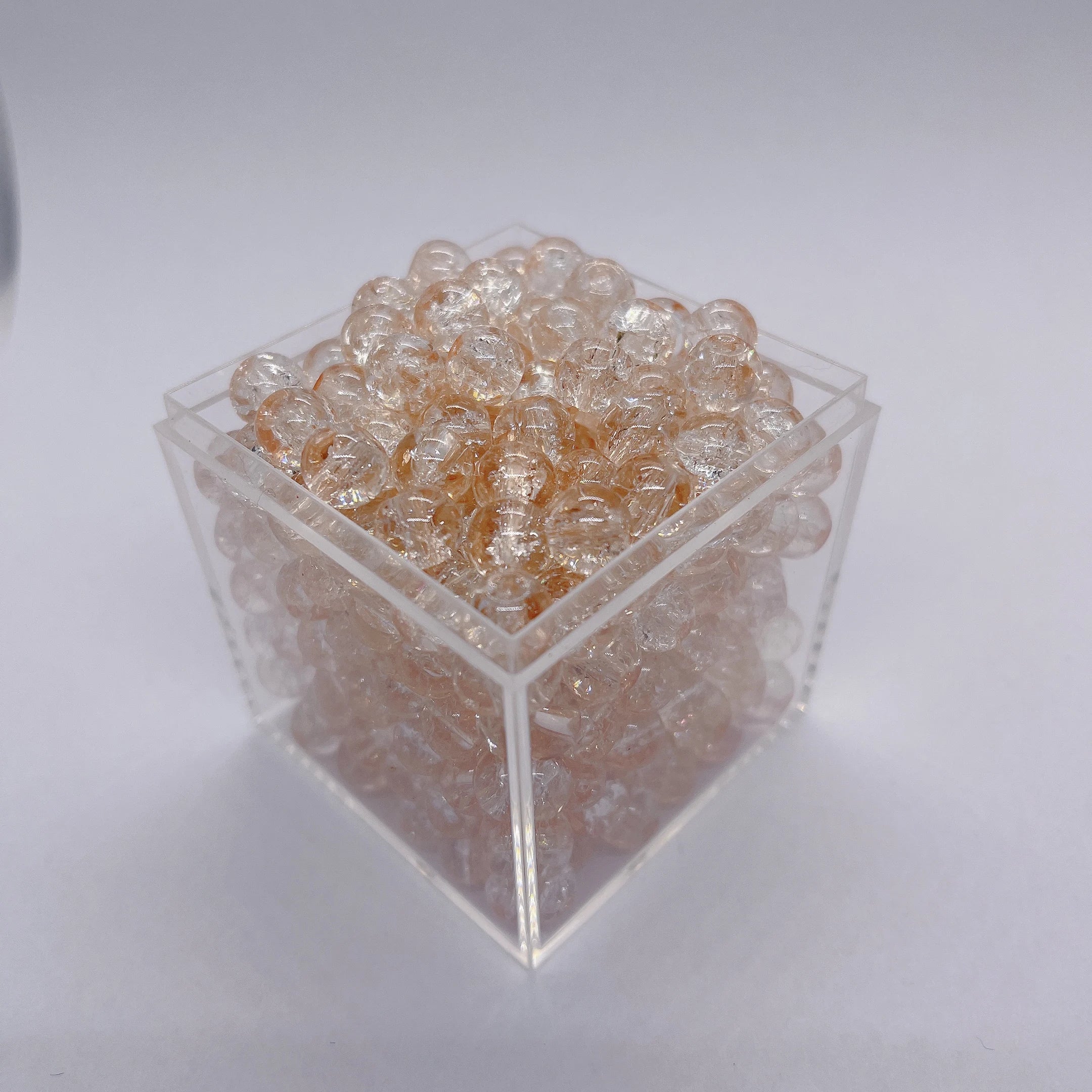 8mm Multicolor Glass Beads for Handmade Jewelry - Smarsty