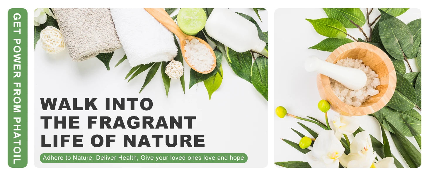 PHATOIL Pure Essential Oils for Diffusers Natural Aroma - Smarsty