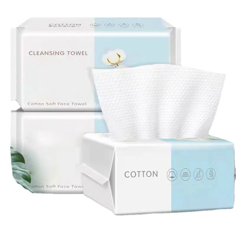 100PCS Thickened Cotton Disposable Makeup Removal Towels - Smarsty