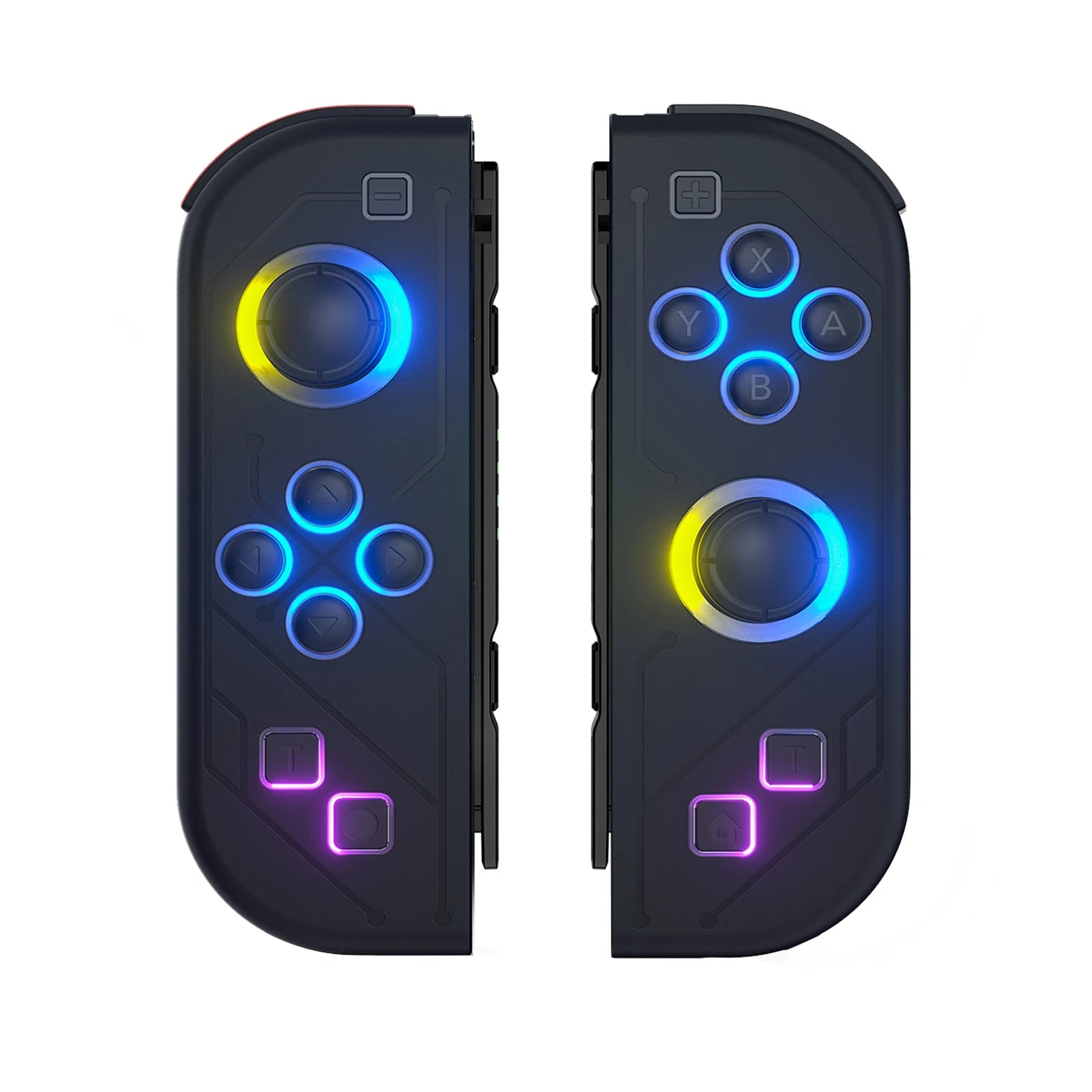 Bluetooth 5.2 Joy Controller with RGB LED for Nintendo Switch - Smarsty