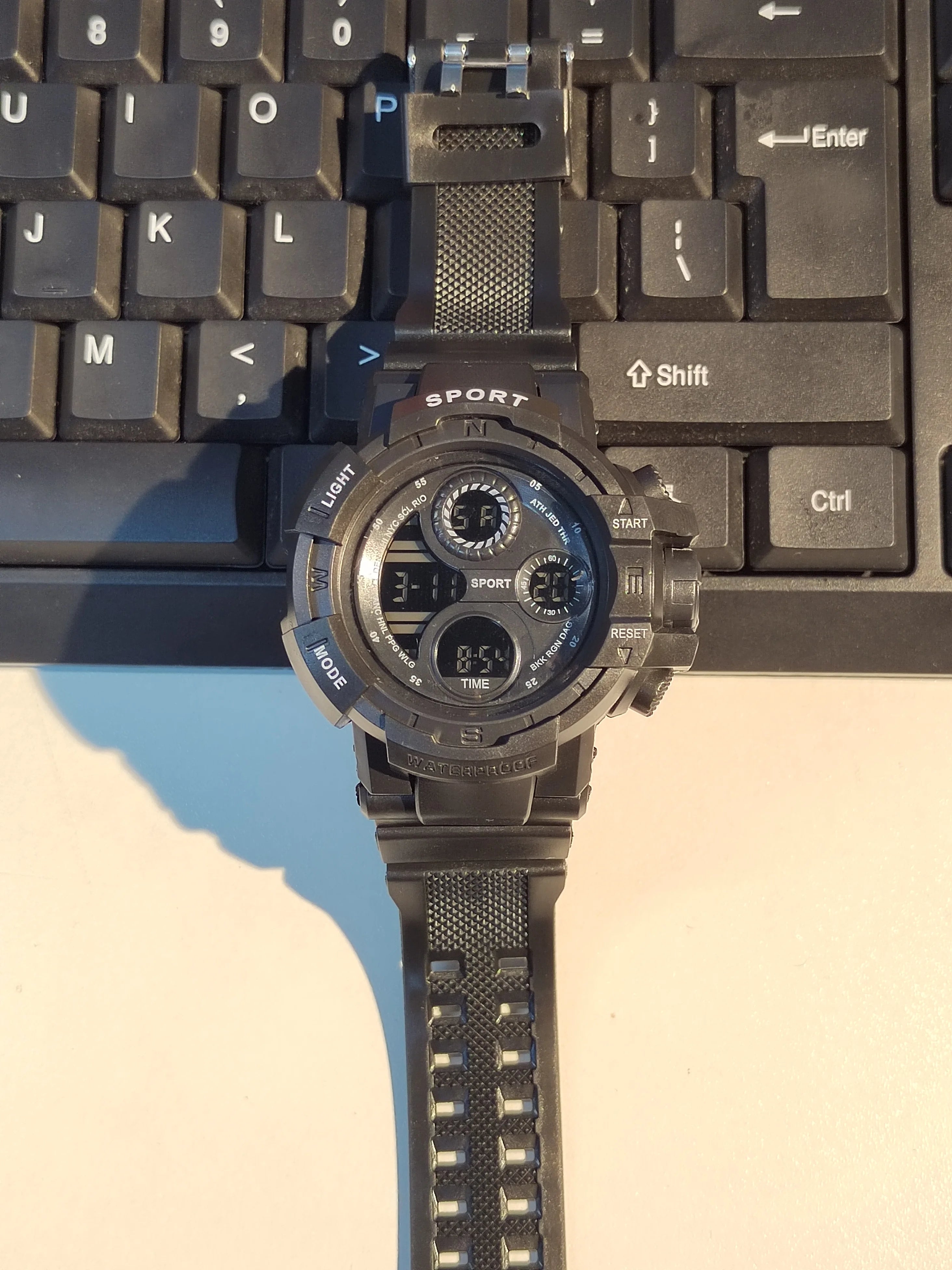 YIKAZE Waterproof Digital Sports Watch for Men - Smarsty