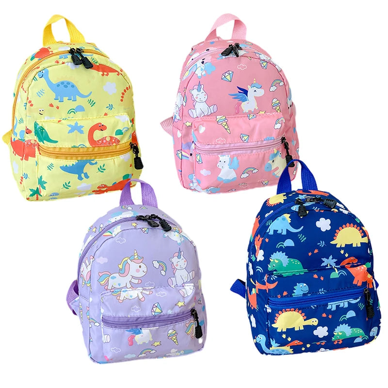 Kids Cartoon Dinosaur Backpack Waterproof Unicorn Bag - Smarsty