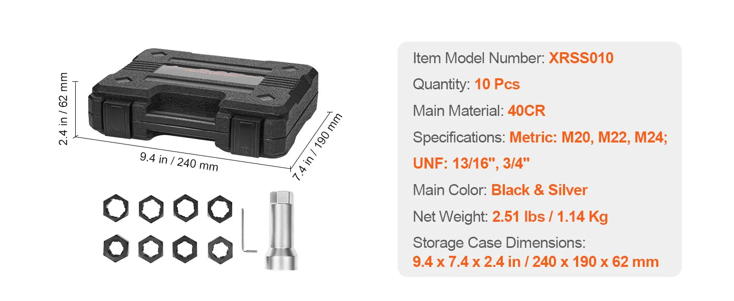 SucceBuy Thread Chaser Set UNC UNF Metric Thread Restorer Tool Rethreading Tool Kit Heat Treated Steel Mechanics DIY Enthusiast