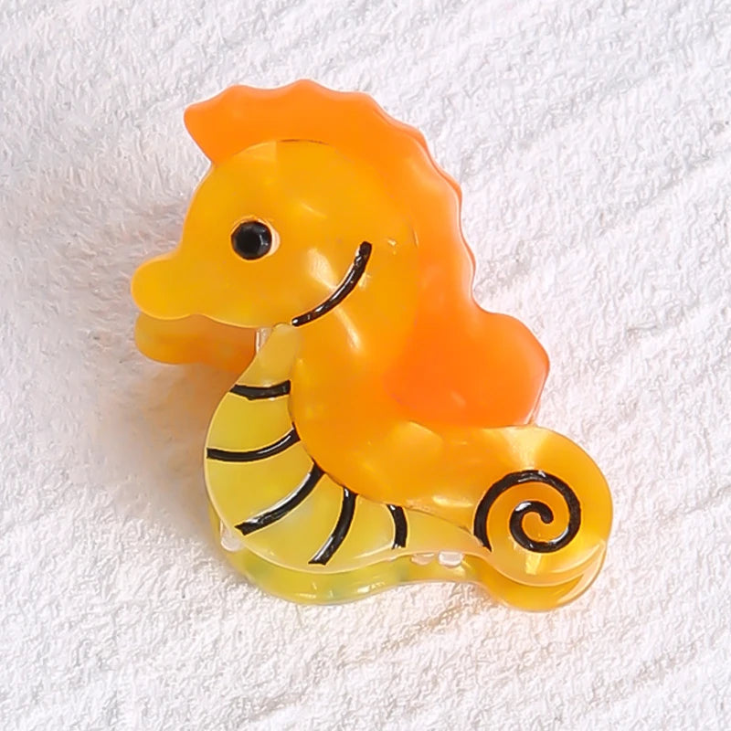 Acetate Ocean Animal Hair Clips for Women - Smarsty