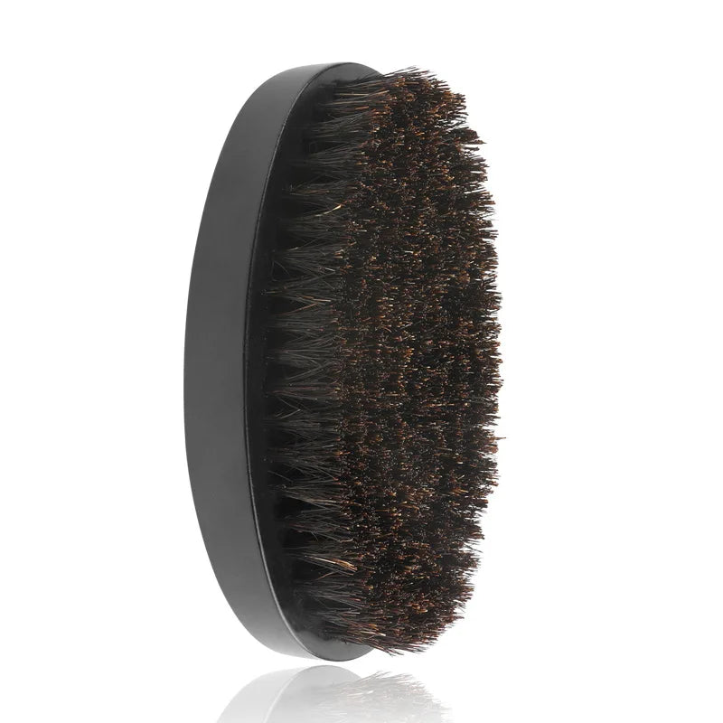 Men's Boar Bristle Shaving Brush Set for Precision Grooming - Smarsty