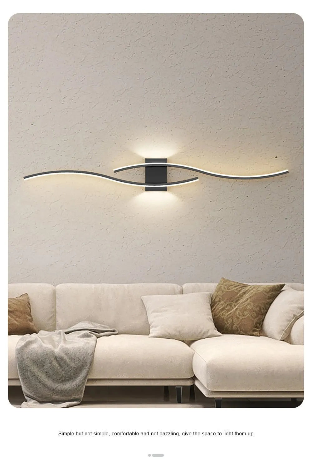 Minimalist LED Wall Lamp for Stylish Indoor Lighting - Smarsty