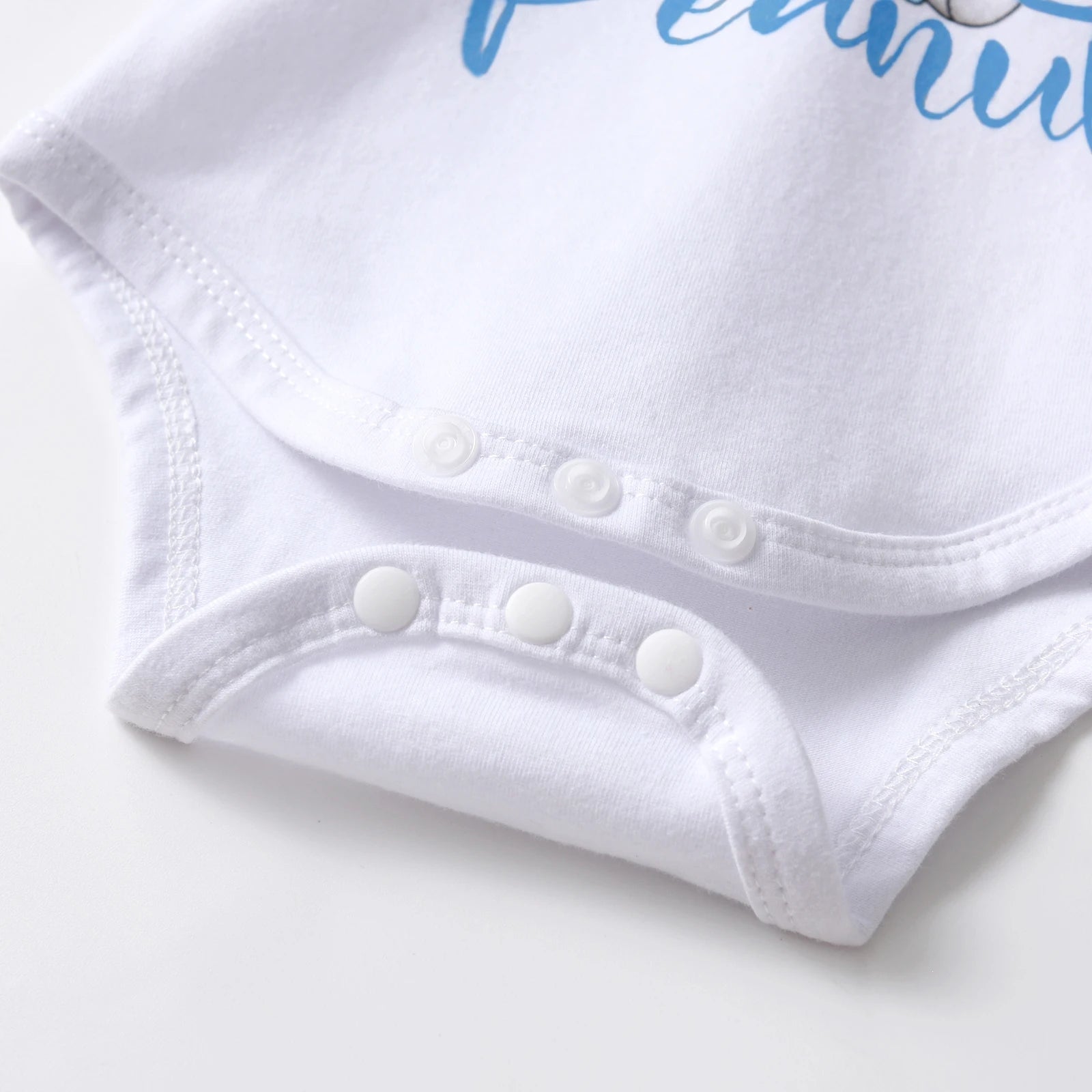 Newborn Baby Boy Clothes Infant Boys Long Sleeve Cartoon Elephant Print Romper Pants Hat 3pcs Outfits Set