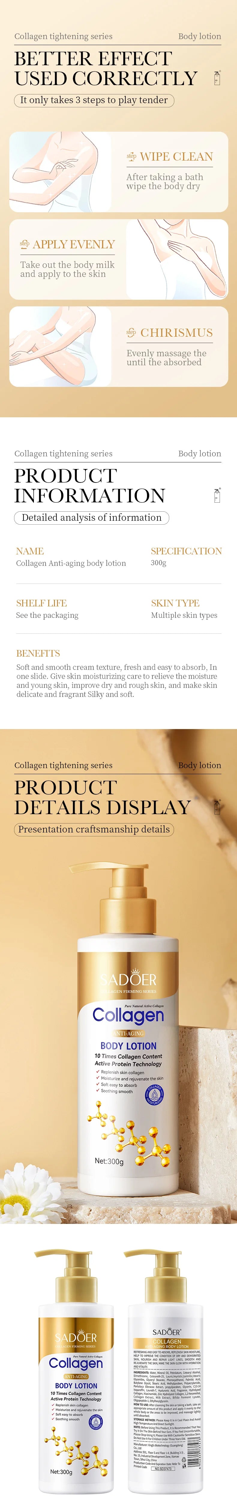 Collagen Whitening Cream for Moisturized Skin Care - Smarsty