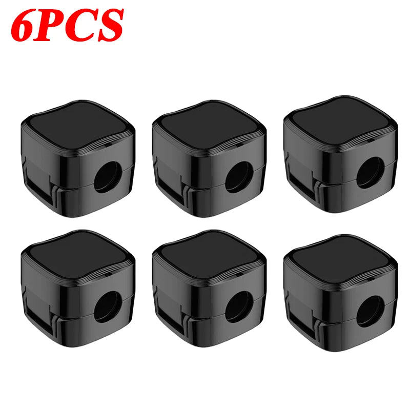 Magnetic Cable Clip Cable Holder Adhesive Wire Keeper Cord Cable Organizer for Home Office Under Desk Management - Smarsty