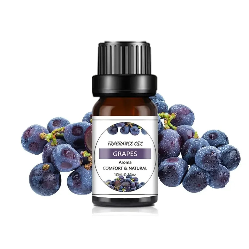 10Ml Essential Oil Fruit Flavor Natural Plant Making Diffuser Essential Oil Mango Pineapple Flavoring Oil for DIY Soap Candles - Smarsty