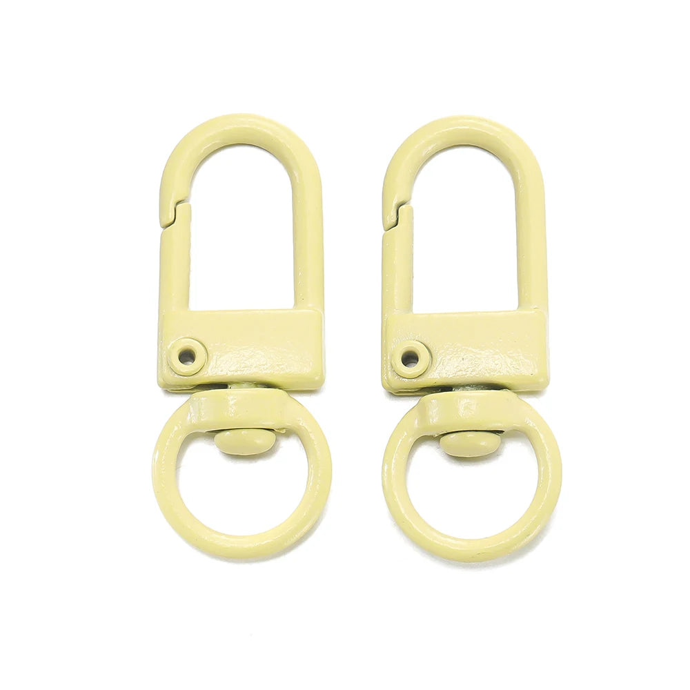 Colorful Alloy Snap Lobster Clasp Keychain Hooks Set - Smarsty