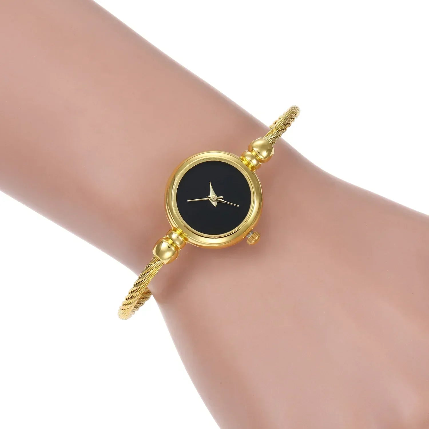 Luxury Gold Bangle Bracelet Watch for Women - Smarsty